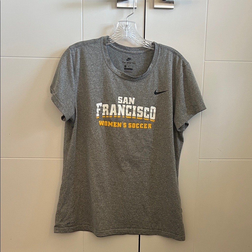 Nike Gray Women's Soccer Dri-Fit T-shirt